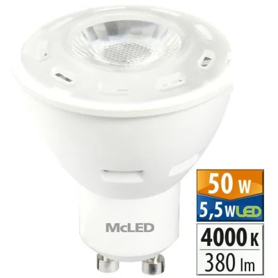 LED spot 5,5 W GU10 4000 K 60 °