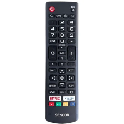 SENCOR SLE32S800TCSB, SLE43FS800TCSB, SLE43US800TCSB, SLE50US800TCSB, SLE55US800TCSB, SLE65US800TCSB - originální dálkový ovlada