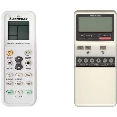 TOSHIBA WX-E1NE - 

kompatibilní značkový dálkový ovladač General pro klimatizaci kompatibilní