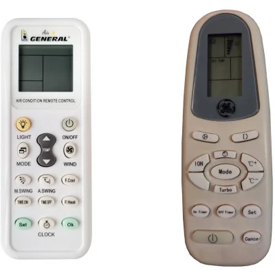 FUNAI 26H-2407-V, 35H-2407-V, 50H-2407-V, 65H-2407-V - 

kompatibilní značkový dálkový ovladač General pro klimatizaci kompatibi