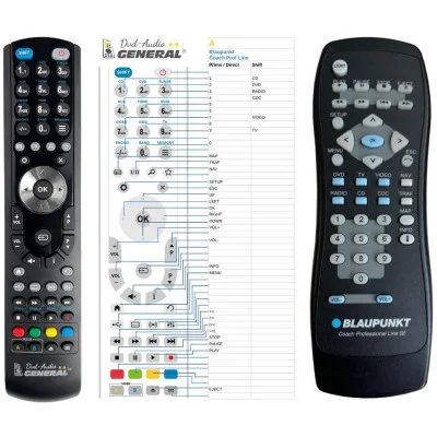 BLAUPUNKT Coach Professional Line 02 - 

kompatibilní značkový dálkový ovladač General kompatibilní