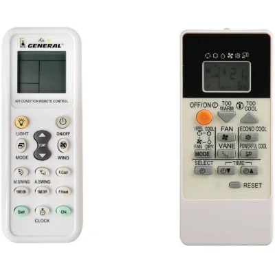 MITSUBISHI RU18A - 

kompatibilní značkový dálkový ovladač General pro klimatizaci kompatibilní