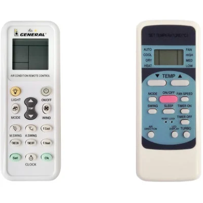 ELECTROLUX EXP09CN1W7, EXP12HN1W6 - 

kompatibilní značkový dálkový ovladač General pro klimatizaci kompatibilní