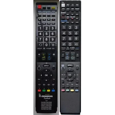 SHARP GA902WJSA, GA903WJSA, GB012WJSA - dálkový ov