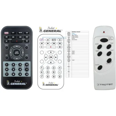 TROTEC PAC 3500 X - 

kompatibilní značkový dálkový ovladač General kompatibilní