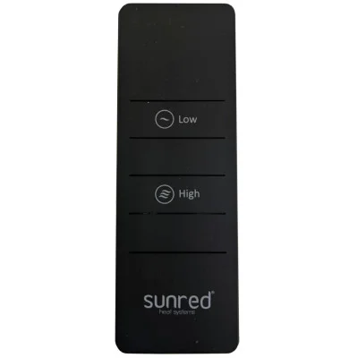 SUNRED RD-DARK-3000L, RD-DARK-VIN25W, RD-DARK-VIN25S, RSH17, IND-2100H, IND-3000H - originální dálkový ovladač 2. jakost