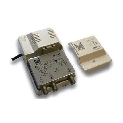 Alcad AI - 221 Linkový Zesilovač Se 2 Výstupy / G,