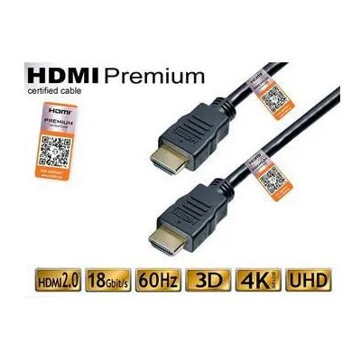 Kábel HDMI 1,5 M - V2.0 Premium Certified