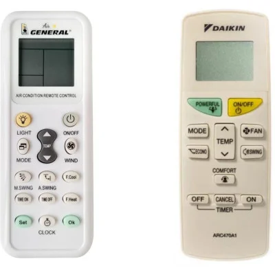 DAIKIN ARC470A1, ARC470A11, ARC470A16, ARC469A5, A