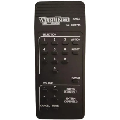 General WURLITZER RCS-K, 0059745, I84, K99, ONE MORE TIME CD Jukebox - 

náhradní dálkový ovladač