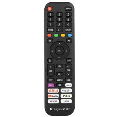 Originální dálkové ovladání Kruger&amp,Matz KM0240FHD-V, KM0243FHD-V, KM0255UHD-V,  KM0265UHD-V
