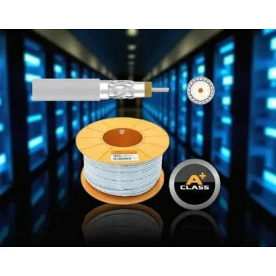 Koaxiální kabel Televes SK100plus CU 413601 – 100% měděný, 75 Ω, pro TV/SAT