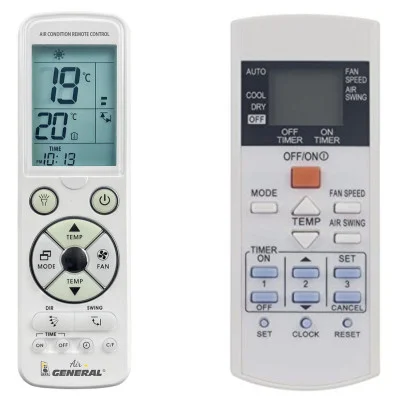 General PANASONIC CS-PS9PKV, CS-PS12PKV, CS-PS18PKV, CS-PS24PKV, CS-UE12RKE, CS-YS9MKV-7, CS-YS12MKV-7, CS-YS18MKV-7 - 

dálkový