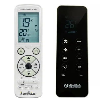 General OLIMPIA SPLENDID UNICO T2 - 

dálkový ovladač pro klimatizaci