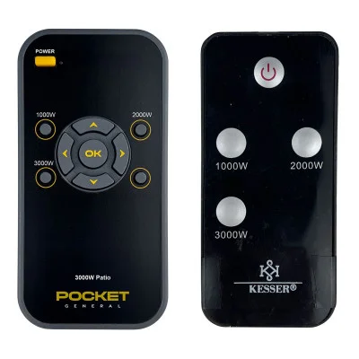 General KESSER 3000W Patio - 

dálkový ovladač   duplikát