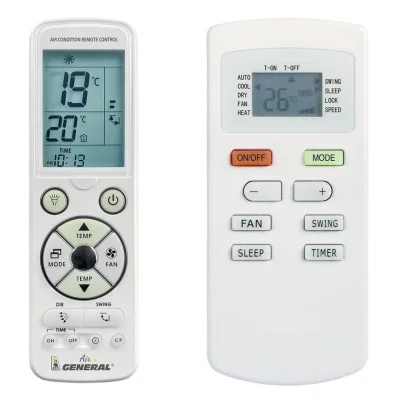 General NORD NWH09MA, NWH12MA Sahara - 

dálkový ovladač pro klimatizaci