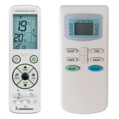 General SENCOR SAC-MT7011C, MT9011C, MT9012CH - 

dálkový ovladač pro klimatizaci