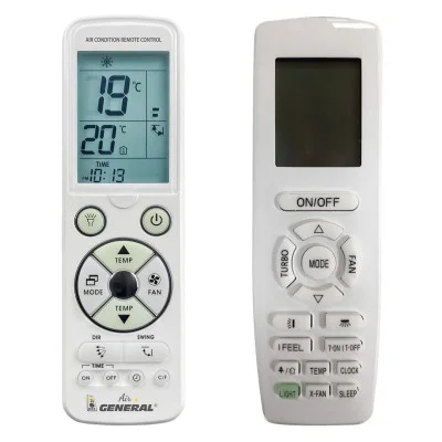 General SINCLAIR YAP1F2, YAP1F6, YAP1F7 - 

dálkový ovladač pro klimatizaci