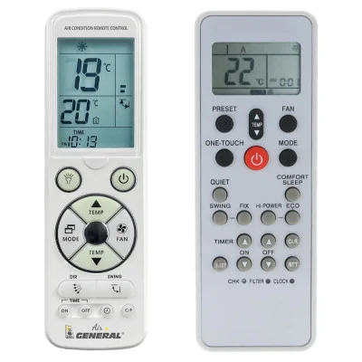 General TOSHIBA RAV-RM401CTP-E, RAV-RM561CTP-E,  RAV-RM801CTP-E, RAV-RM1101CTP-E, RAV-RM1401CTP-E - 

dálkový ovladač pro klimat