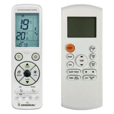 General WellClima RG57A2/BGEF - 

dálkový ovladač pro klimatizaci