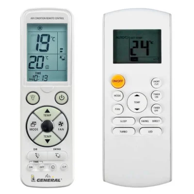 General GORENJE RG57B/BGE, RG57D/BGE, KAM 26PDAH - 

dálkový ovladač pro klimatizaci