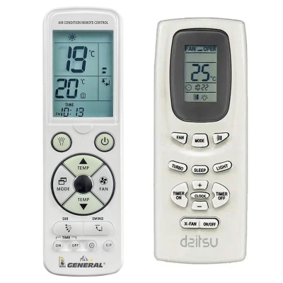 General DAITSU DS-9UIAK, DS-12UIAK - 

dálkový ovladač pro klimatizaci