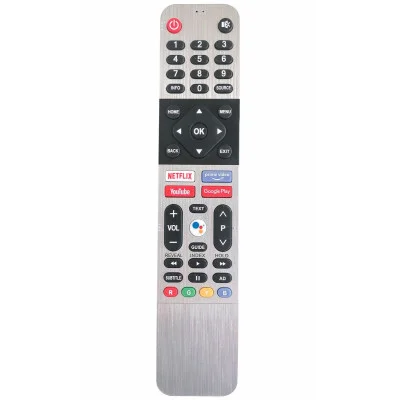 General COOCAA 32S3N, 40S3N, 43S3N, 55S3N, - náhradní dálkový ovladač rádiový (BT) 
                    STŘÍBRNÝ