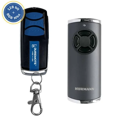 General HÖRMANN HS4 868-BS, BiSecur black -  dálkový ovladač