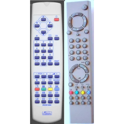 General ORAVA LT-701, LT-702, LT-801, LT-802, LT-821, LT-823, LT-950 - 

dálkový ovladač   duplikát