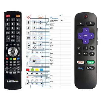 General JVC LT-75MAW605 - \n\nnáhradní dálkový ovladač