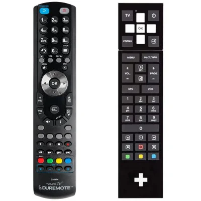 General NC+ NOAH SAGEMCOM DSIW74, 4K ULTRABOX+, DSI83 HD, DSI87, ADB NCP-4740SF + ovládání TV (mini TV) - dálkový ovladač duplik