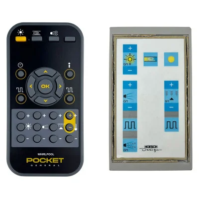 General HOESCH DESIGN Whirlpool V2 - 

dálkový ovladač   duplikát