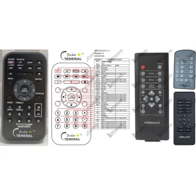 Orbitsound T12 dálkový ovladač duplikát kompatibilní