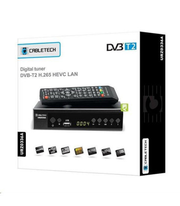 CABLETECH URZ0336A DVB-T2 H.265
