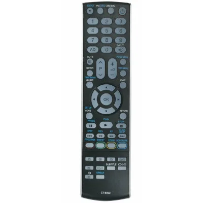TOSHIBA CT-90374, CT-8022 - náhradní dálkový ovladač kompatibilní