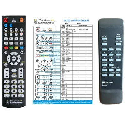 NAD 515 - dálkový ovladač, náhrada kompatibilní