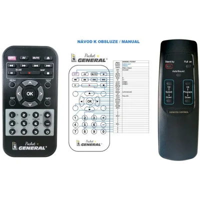 EUROLITE DTB403 - dálkový ovladač, náhrada kompatibilní