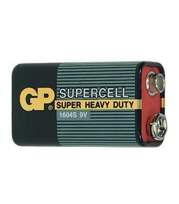 Baterie GP Supercell 6F22 (9V, Plochá)