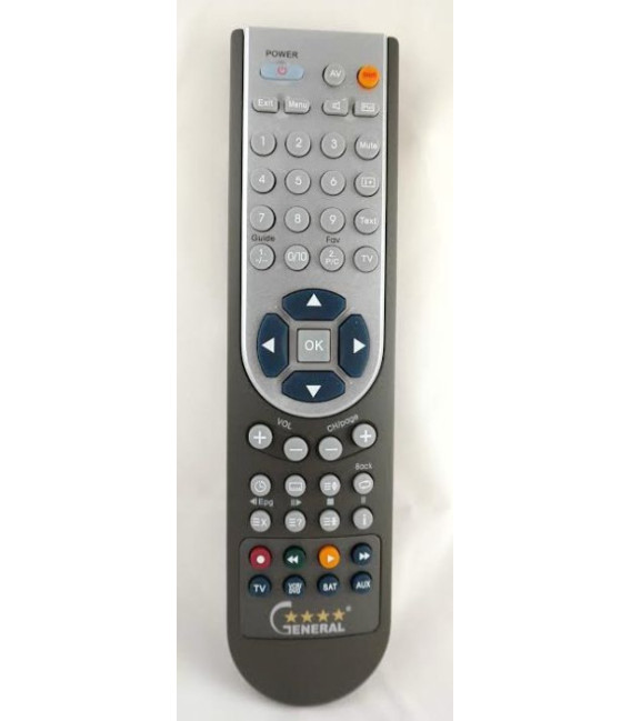 General DVD/AUDIO-TV NOVINKA - originální dálkový ovladač naprogramovaný na zakázku pro DVD, DK, HiFi